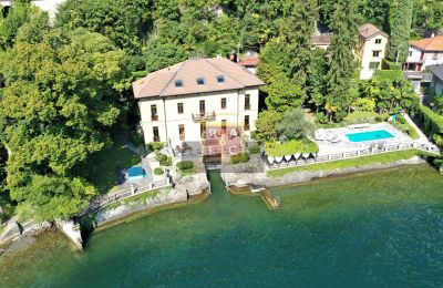 Historische villa te koop Moltrasio, Lombardije, Dronefoto