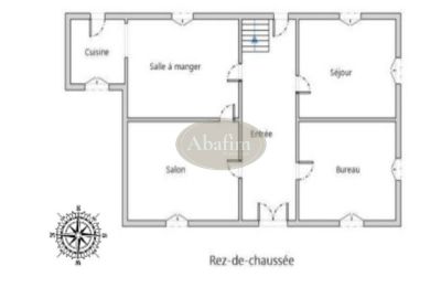 Vastgoed Maubourguet, Plattegrond 1