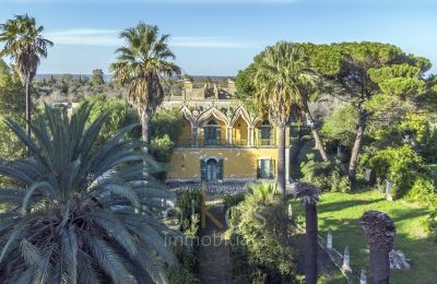 Historische villa te koop Mesagne, Puglia, Buitenaanzicht