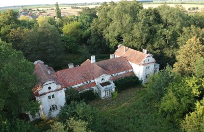 Landhuis te koop Oporowo, Dwór w Oporowie 1, województwo wielkopolskie, Dronefoto