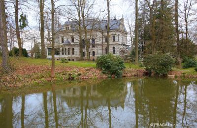 Historische villa te koop Ústecký kraj, Tuin