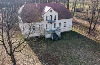 Landhuis te koop Gierłachowo, Dwór w Gierłachowie 18a, województwo wielkopolskie, Dronefoto