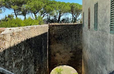 Historische villa te koop Siena, Toscane, RIF 2937 Außentreppe