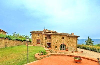 Plattelandswoning te koop Figline e Incisa Valdarno, Toscane, RIF 2966 Blick auf Haus