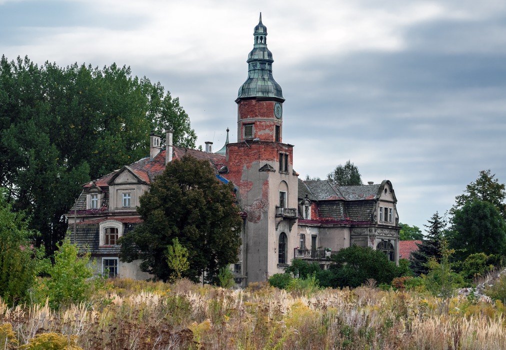 Paleizen in Neder-Silezië: Pustków Żurawski, Pustków Żurawski