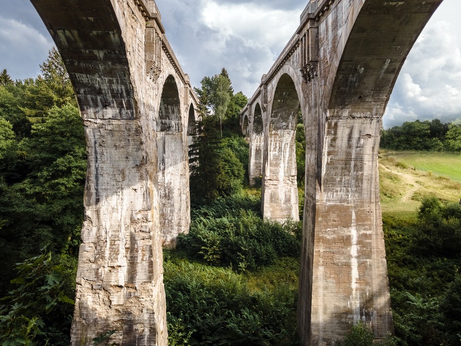 Oude spoorbrug in Polen, Stańczyki