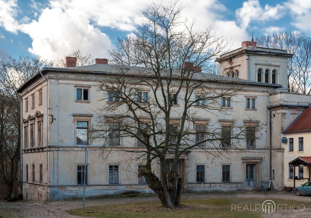 Gutshaus Rittergut Gehringsdorf, errichtet im Stil der italienischen Renaissance, Gehringsdorf