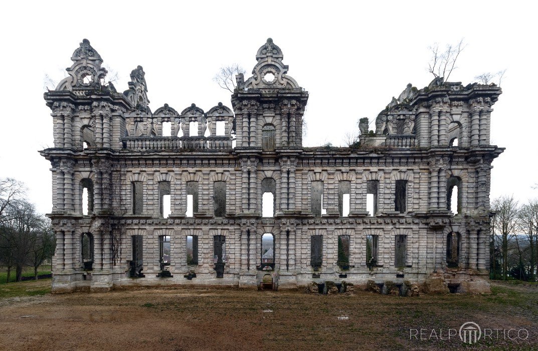 Schlossruine "Château Mennechet" in Chiry-Ourscamp, Chiry-Ourscamp