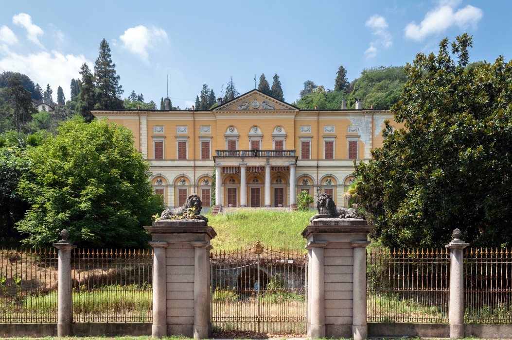 Landhuizen Lago Maggiore: Villa Fraggiana in Meina, Meina