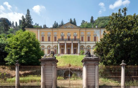 Meina, Via Sempione - Landhuizen Lago Maggiore: Villa Fraggiana in Meina