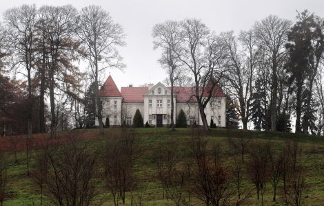 Pacółtowo, Pałac w Pacółtowie - Landhuis in Pacółtowo, Warmia-Masurië