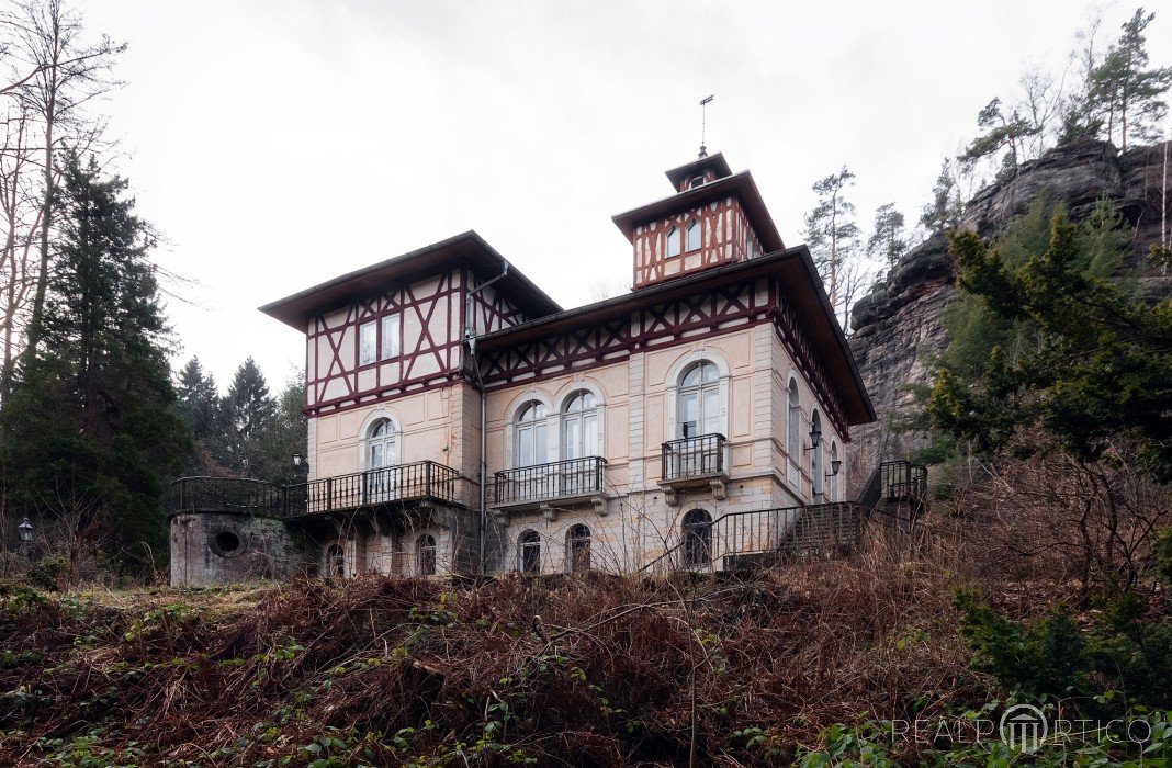 Jagdschloss / Landhaus Bielatal - Heute Ferienhaus, Rosenthal-Bielatal