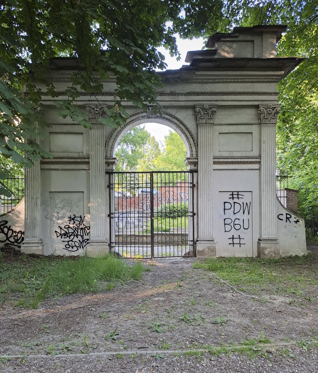 Kunstmatige Ruïne, Kasteelpark Puławy