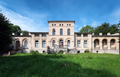 Landhuis in Lebus, Polen