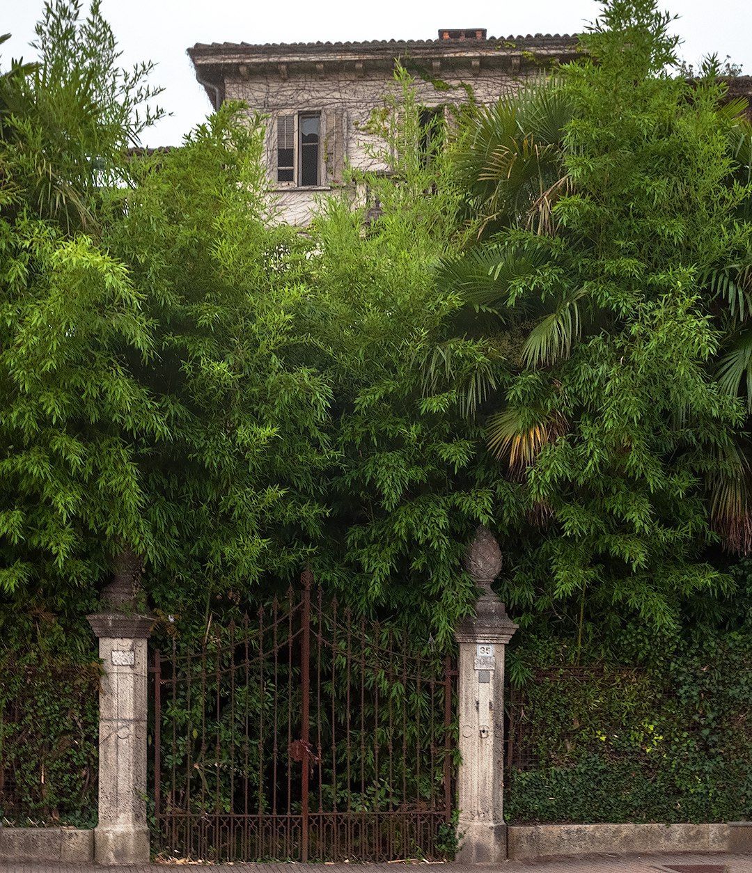 Überwucherte Villa in Stresa, Lago Maggiore, Piemont